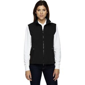 78050 North End Womens Soft Shell Performance Vest Black XS